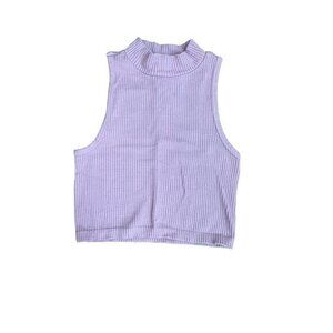 Aeropostale Ribbed Cropped Tank Top